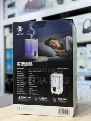 Green Lion Spring Mist Air Humidifier - White