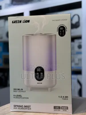 Green Lion Spring Mist Air Humidifier - White