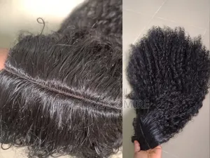 30" Jerry Curl Blend Wig – Water Friendly, Natural Color