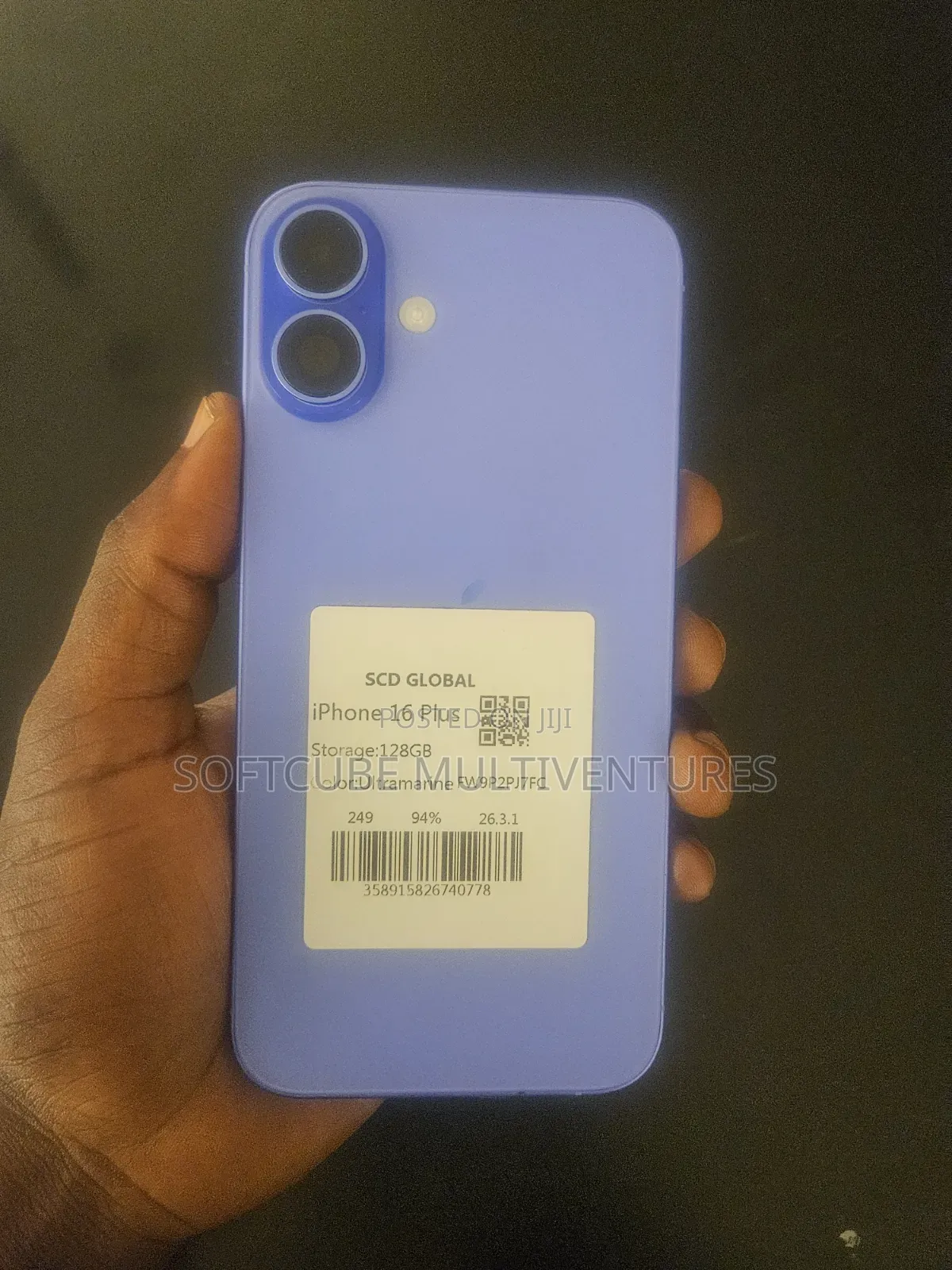 Apple iPhone 16 Plus 128 GB Blue