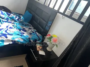 6by4 High Gloss Wooden Bed Frame and Foam Side Drawer! GIVEAWAY