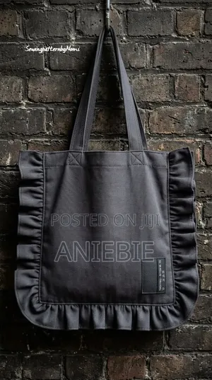 Ruffle Tote Bags
