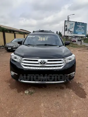 Toyota Highlander Limited 2012 Black