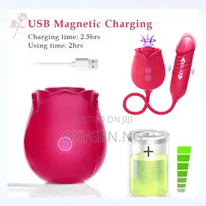 Rose Sex Toy Vibrator (Sold at 40% Discount Price)