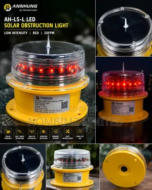 ANNHUNG AH-LS-L LED Low Intensity Solar Obstruction Light.