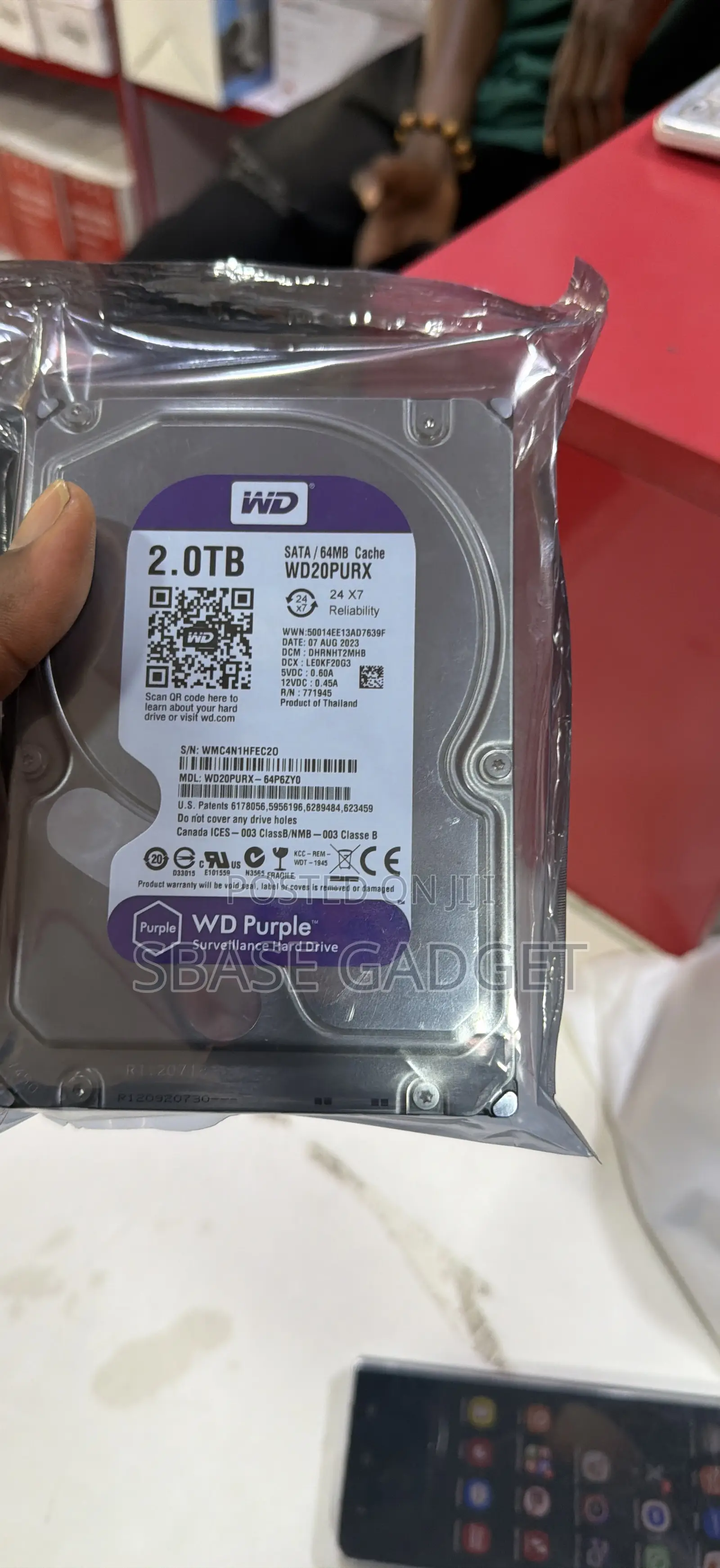 WD Memory Hard Drive