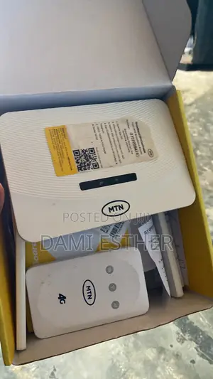 Neatly Used MTN 4G Router MTN 4G MiFi With Box