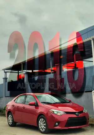Toyota Corolla 2016 Red