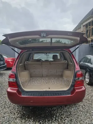 Toyota Highlander V6 FWD 2004 Red