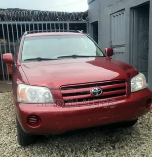 Toyota Highlander V6 FWD 2004 Red