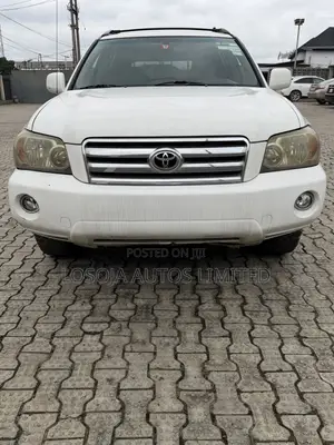 Toyota Highlander V6 2005 White