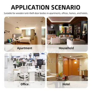 Modern Design Biometric Digital Pin Code Smart Door Handle Lock