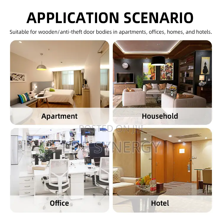 Modern Design Biometric Digital Pin Code Smart Door Handle Lock