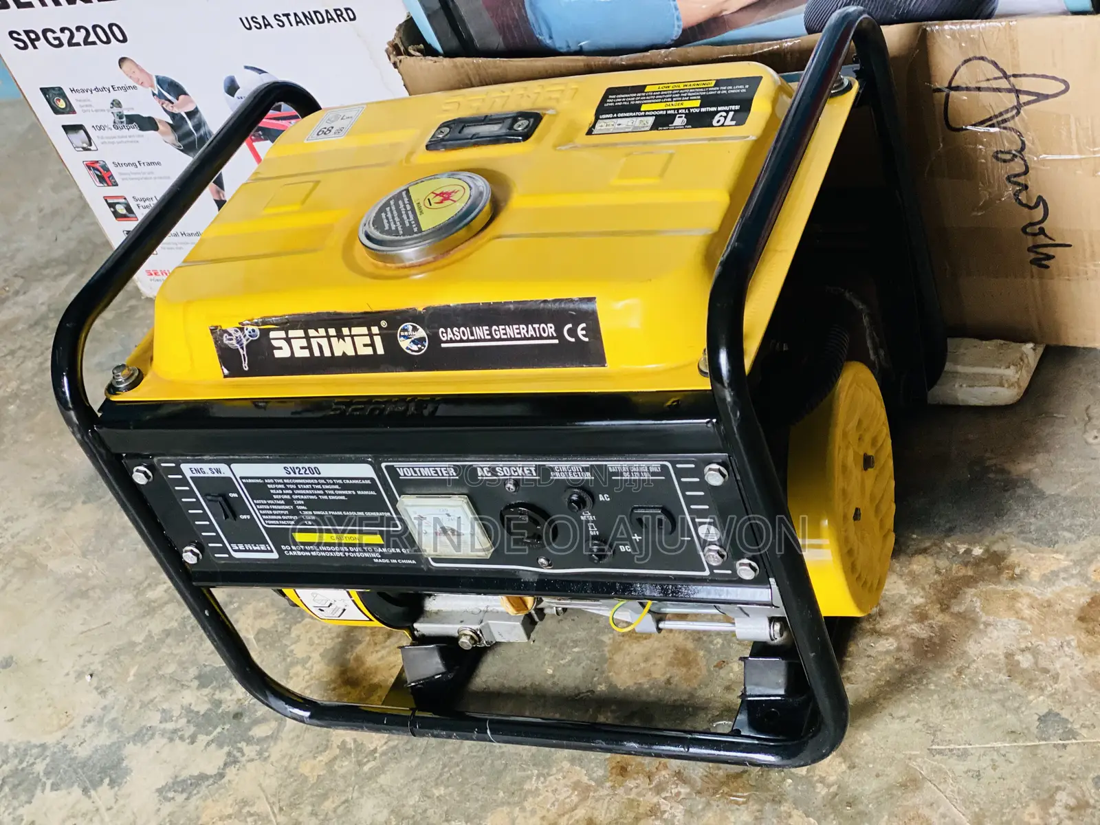 Senwei 1.9kva Generator