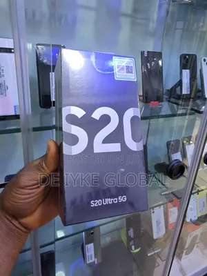 New Samsung Galaxy S20 Ultra 128 GB Black