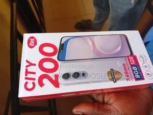 New Itel City 200 128 GB Black
