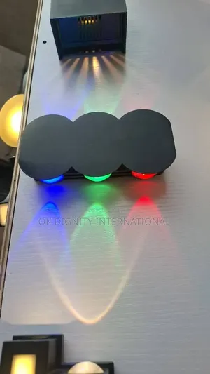 Modern RGB LED Outdoor Waterproof Decorative Up Down Wall Lamp