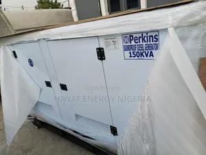 150kVA Perkins Soundproof Generator – Brand New