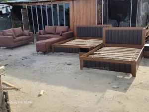 HDF 6 by 6 Bed Frame and 4 and Half by 6 Bedframe