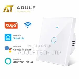 1-Gang Smart Touch Wi-Fi Switch | App Remote Control