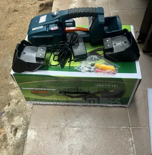 Battery-Powered, Handheld Electric Strapping Machine