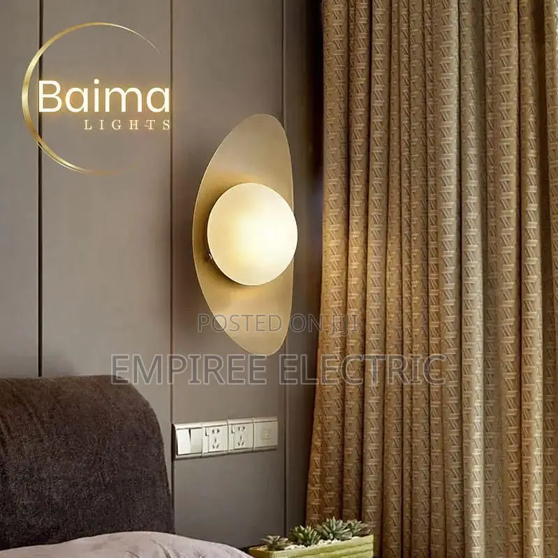 Nordic Postmodern Round LED Wall