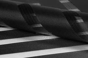 Black Sample Plain Zebra Day and Night Blind Custom-Made