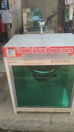 Show Glass Popcarn Machine Gass