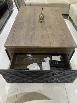 Neatly Used Alibert Furniture Wooden Center Table for Sale!