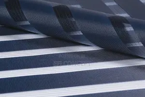 Navy Blue Sample Plain Zebra Day and Night Blind Custom-Made