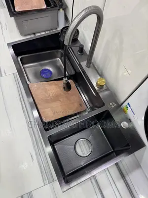 Smart Button Kitchen Sink