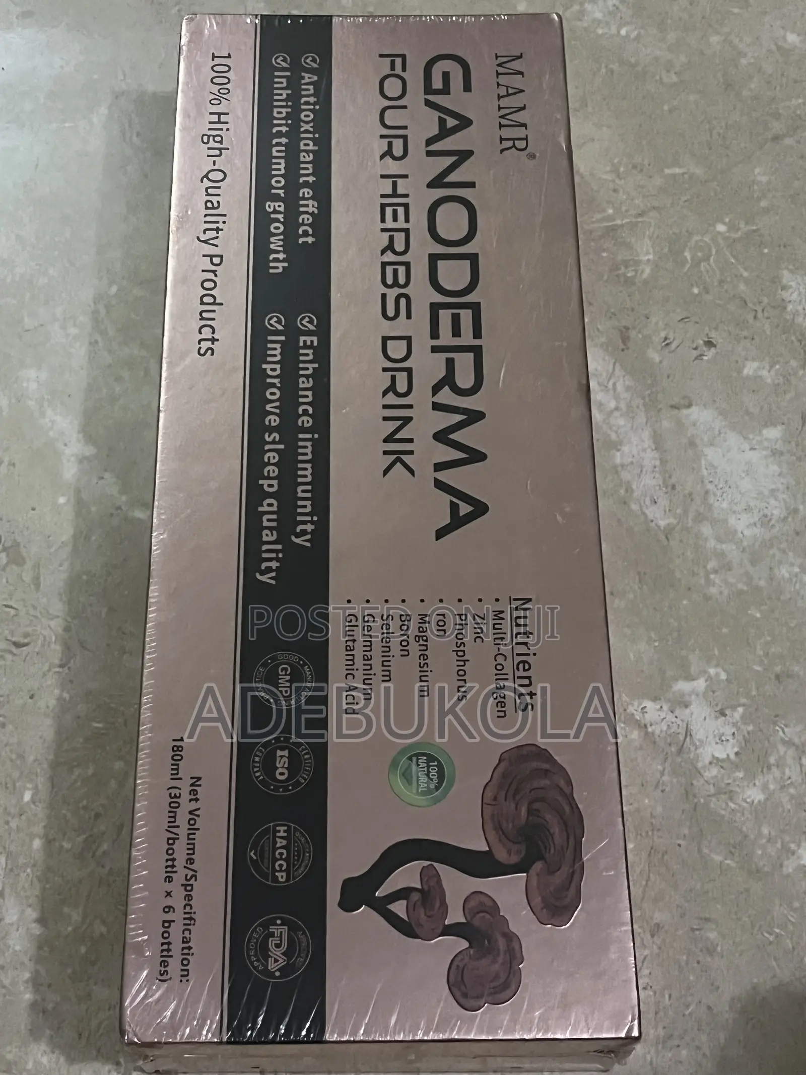 Ganoderma Mushroom Herb Drink