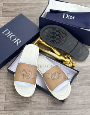Quality Luxury Dior Palms Slippers