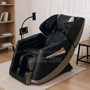 Phone Stand, Screen Display Lights With Full Body Massager Chair