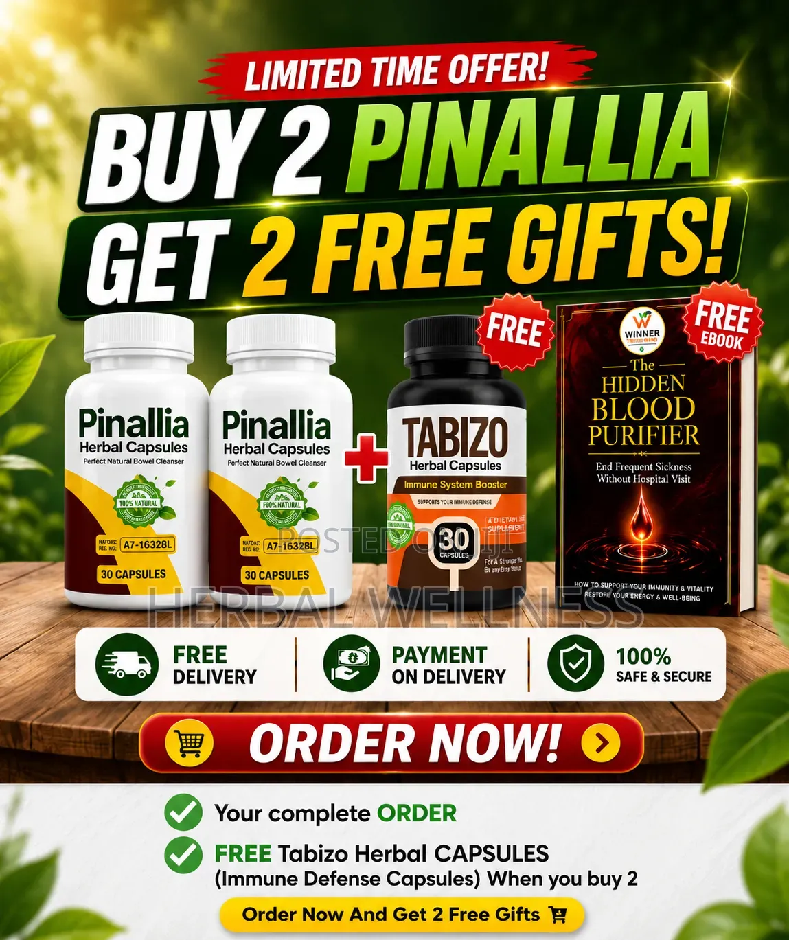 Pinallia Herbal Capsule