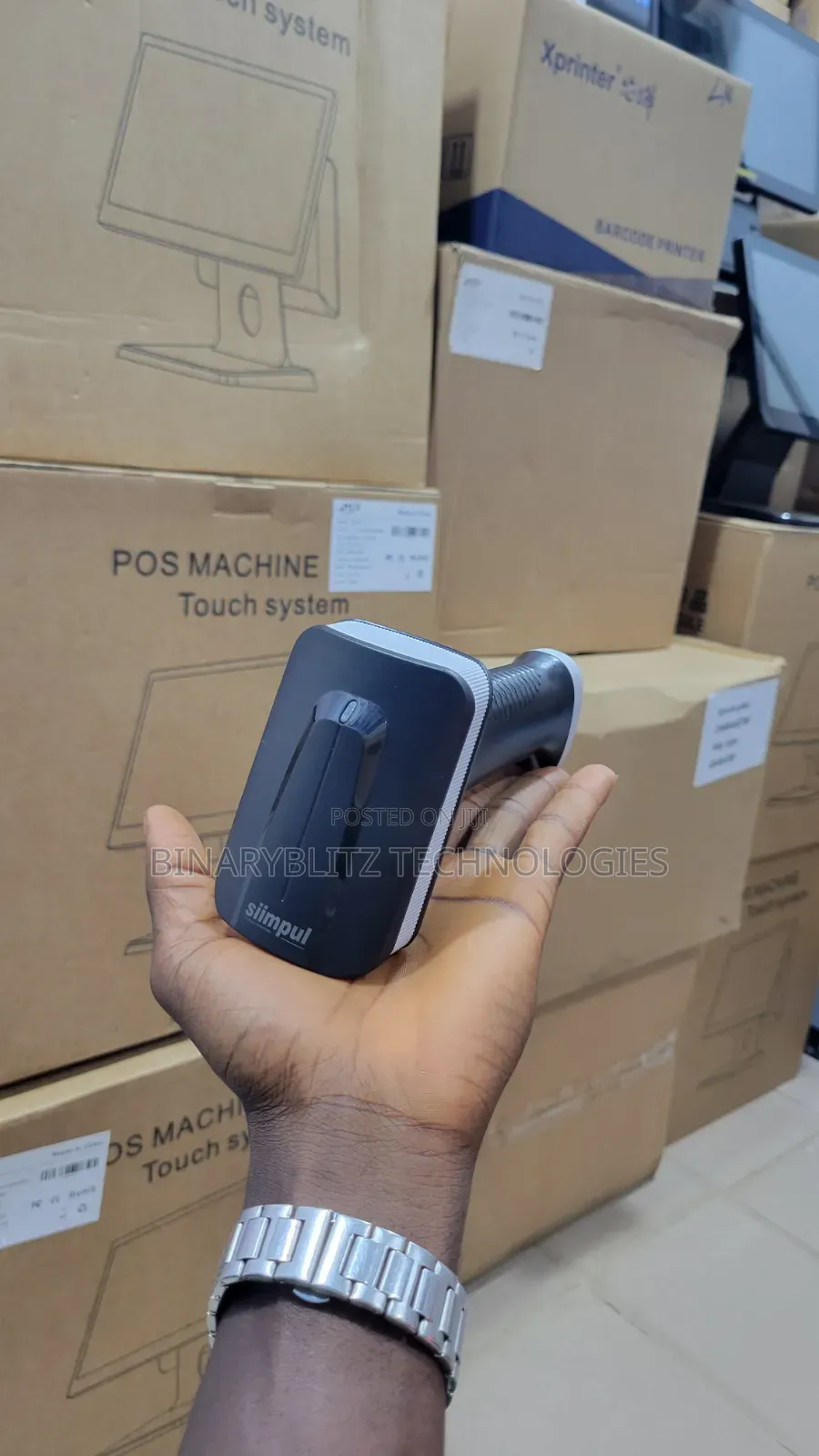 Siimpul Handheld 2D Bluetooth Wireless Barcode Scanner