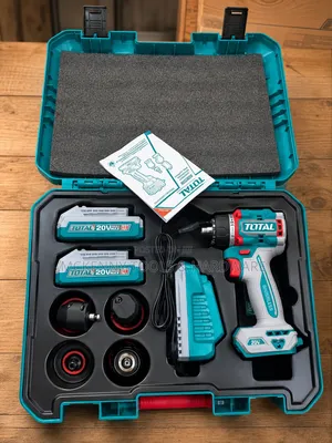 TOTAL Tools 20V Brushless Cordless Multi-Head Drill Driver