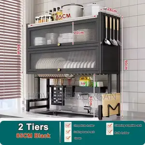 Double Layer Over the Sink Plate Rack