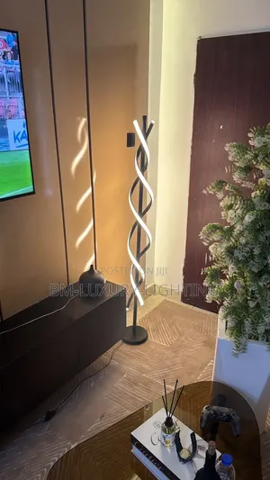 Led Spiral Stand Lamp