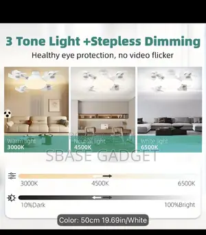 Head Drone Ceiling Fan