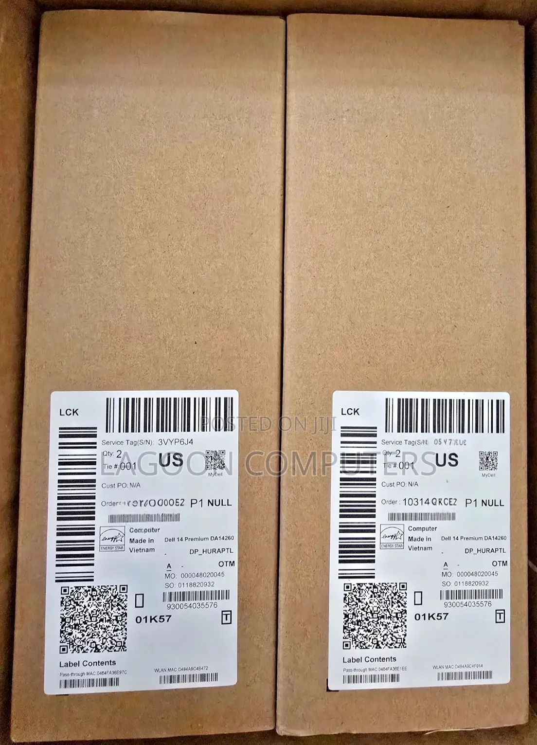 New Laptop Dell 32GB Intel SSD 1T