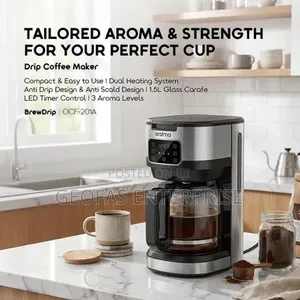 Oraimo BrewDrip 1.5L LED Timer Control Drip Coffee Maker