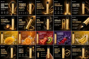 Prefilled Vape Pod Cola Ice | BJOY 7000 Puffs