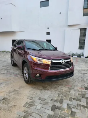 Toyota Highlander 2016 Red