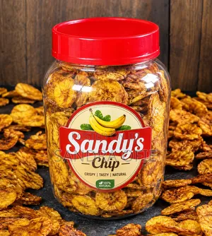 Homemade Plantain Chips Snacks