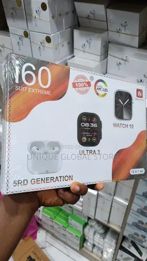 I60 Suit Extreme 12 in 1 Set Smart Watch