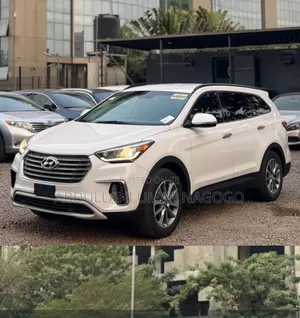 Hyundai Santa Fe 2017 White