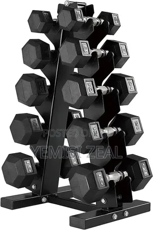 5 Steps Dumbbell Rack