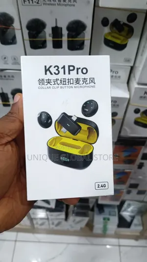  Pro Wireless Microphone Mic With Charging Case Clip