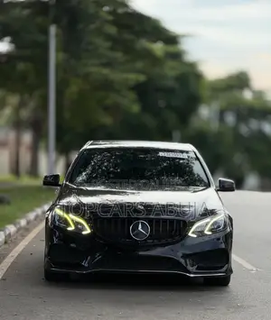 Mercedes-Benz E550 2014 Black
